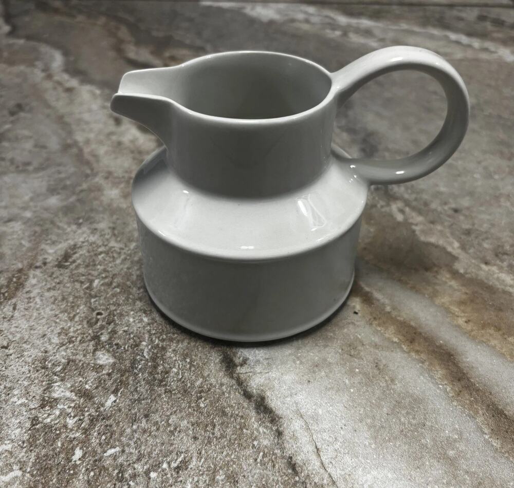 Midwinter Stonehenge White Creamer Pitcher Vintage MCM Wedgwood England